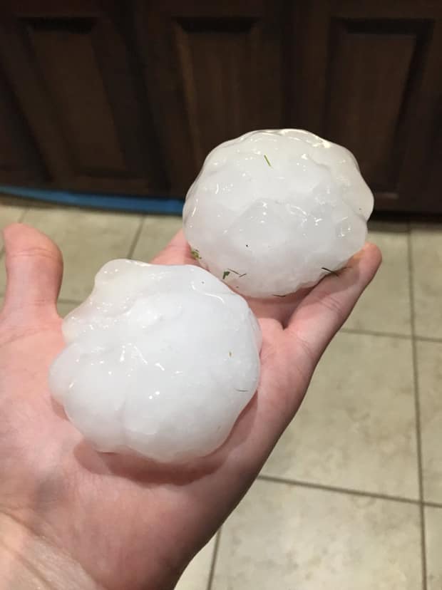 What Size Hail Stones Risk Roof Damage?